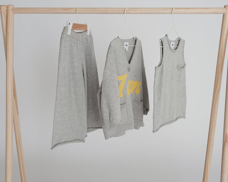 7AM Enfant - Pantalon large en coton Boxy