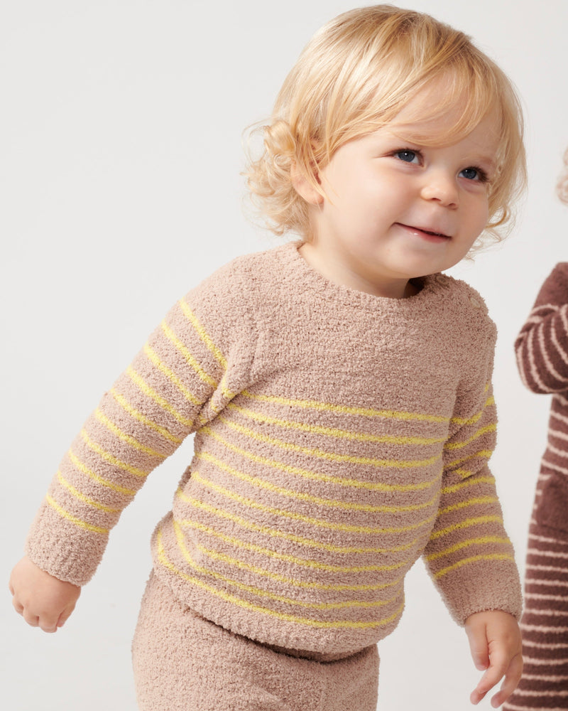 7AM Enfant - Long Sleeve Top Striped - Fuzzy