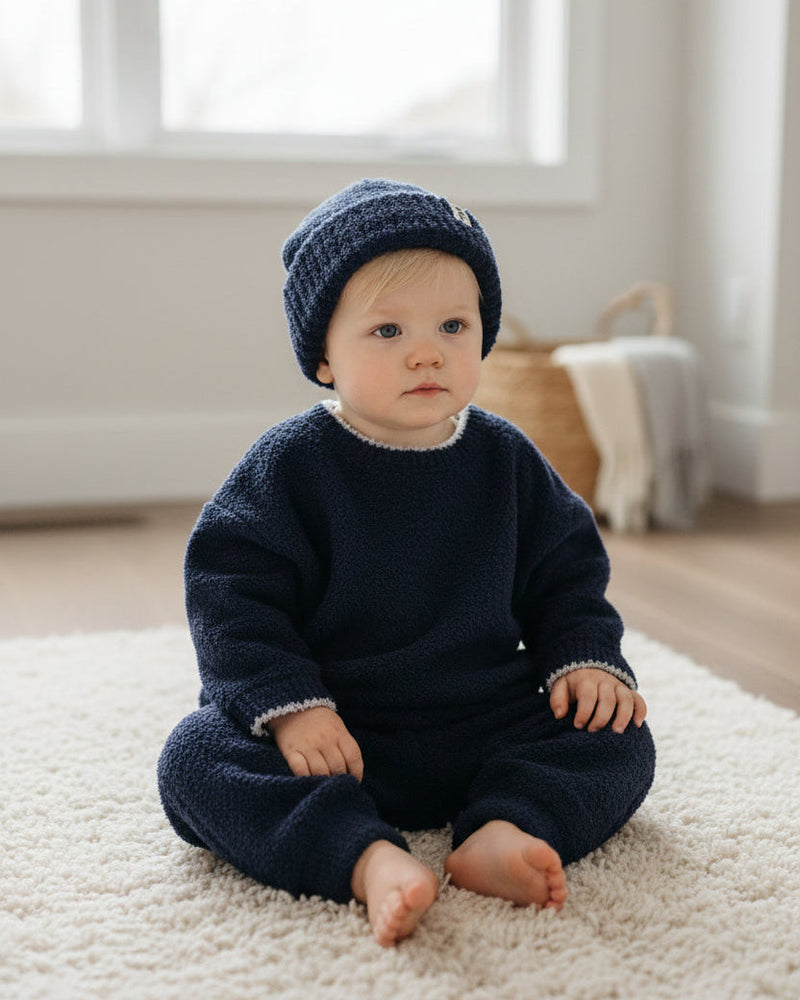 7AM Enfant - Boxy Sweater - Fuzzy