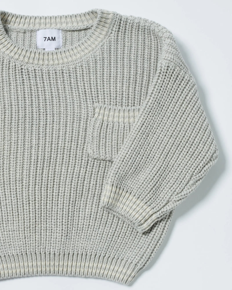 7AM Enfant - Boxy Sweater - Chunky Tennis
