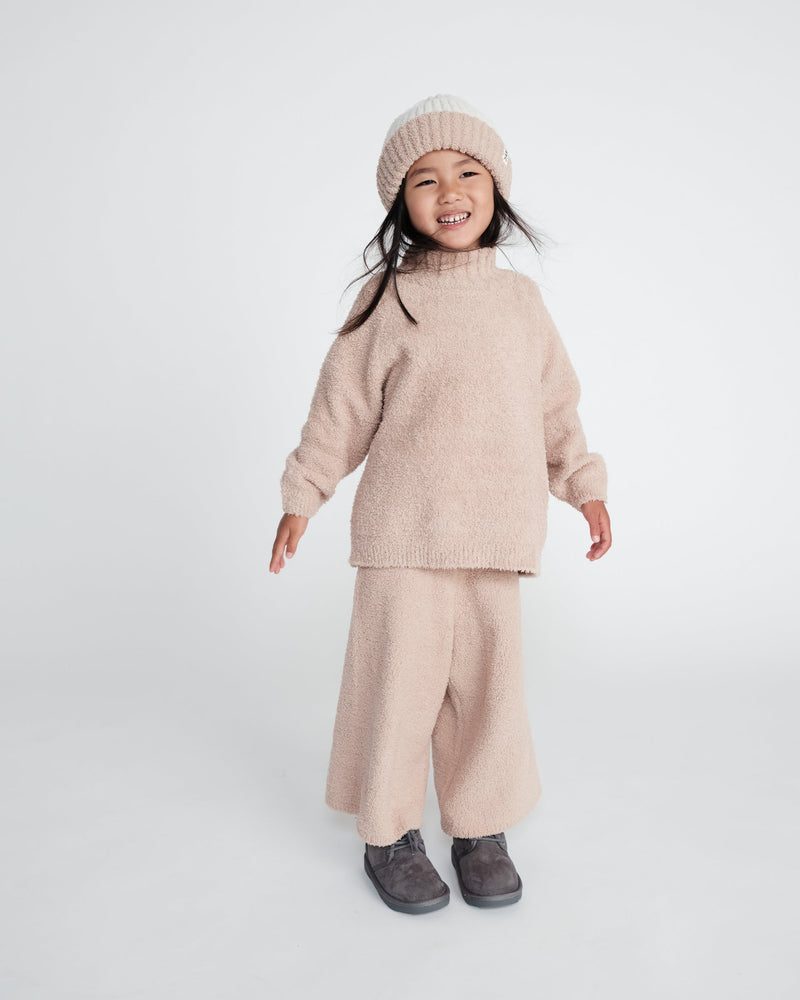 7AM Enfant - Two-Tone Ribbed Beanie - Fuzzy
