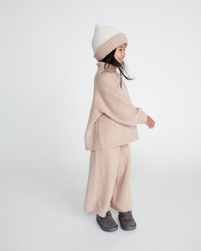 7AM Enfant - Two-Tone Ribbed Beanie - Fuzzy