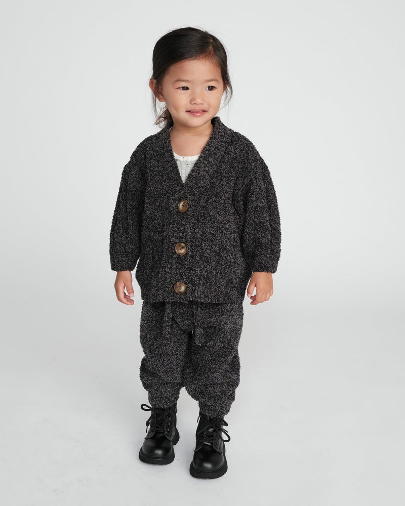 7AM Enfant - Cable Cardigan - Fuzzy