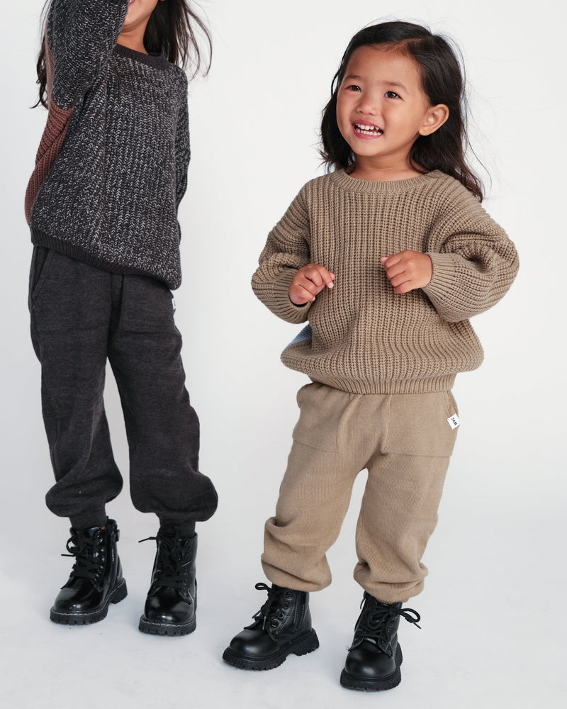 7AM Enfant - Boxy Sweater - Chunky