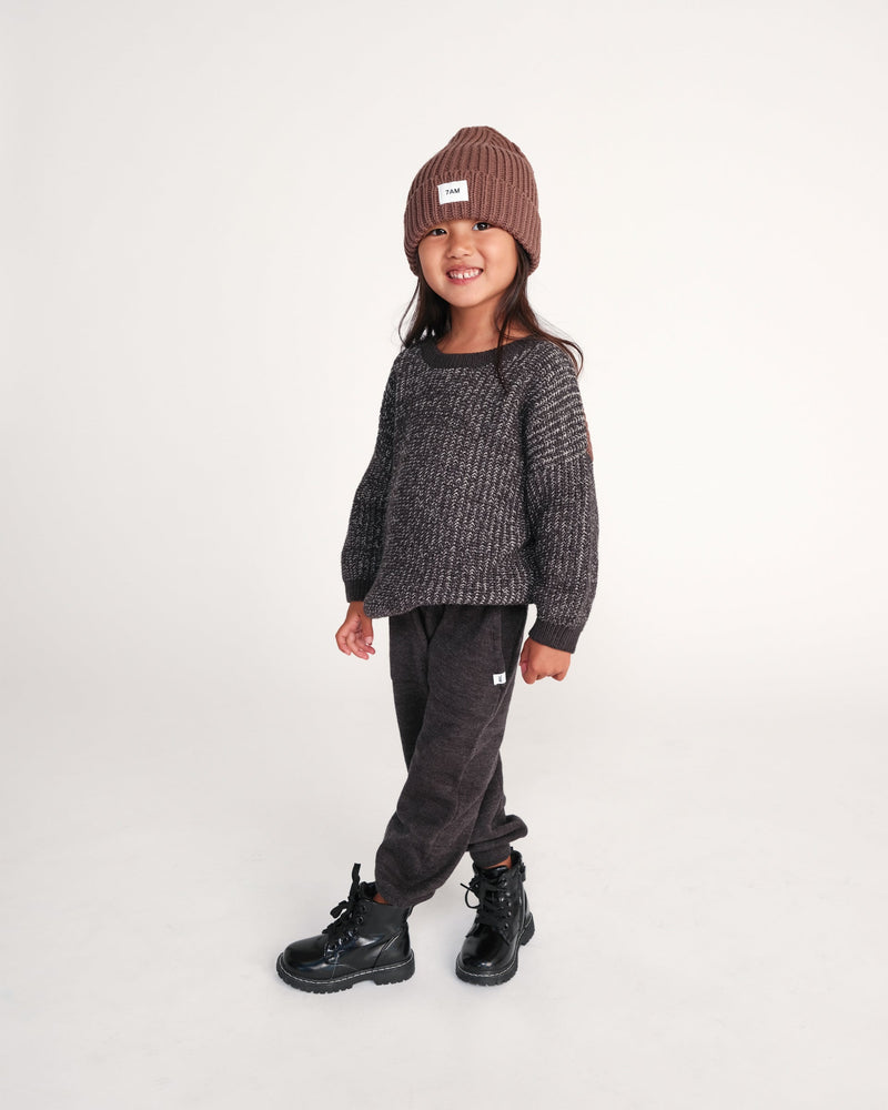 7AM Enfant - Joggers côtelés épais