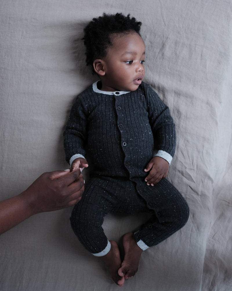 7AM Enfant - Long Sleeve Jumpsuit No Footie - Hug Me