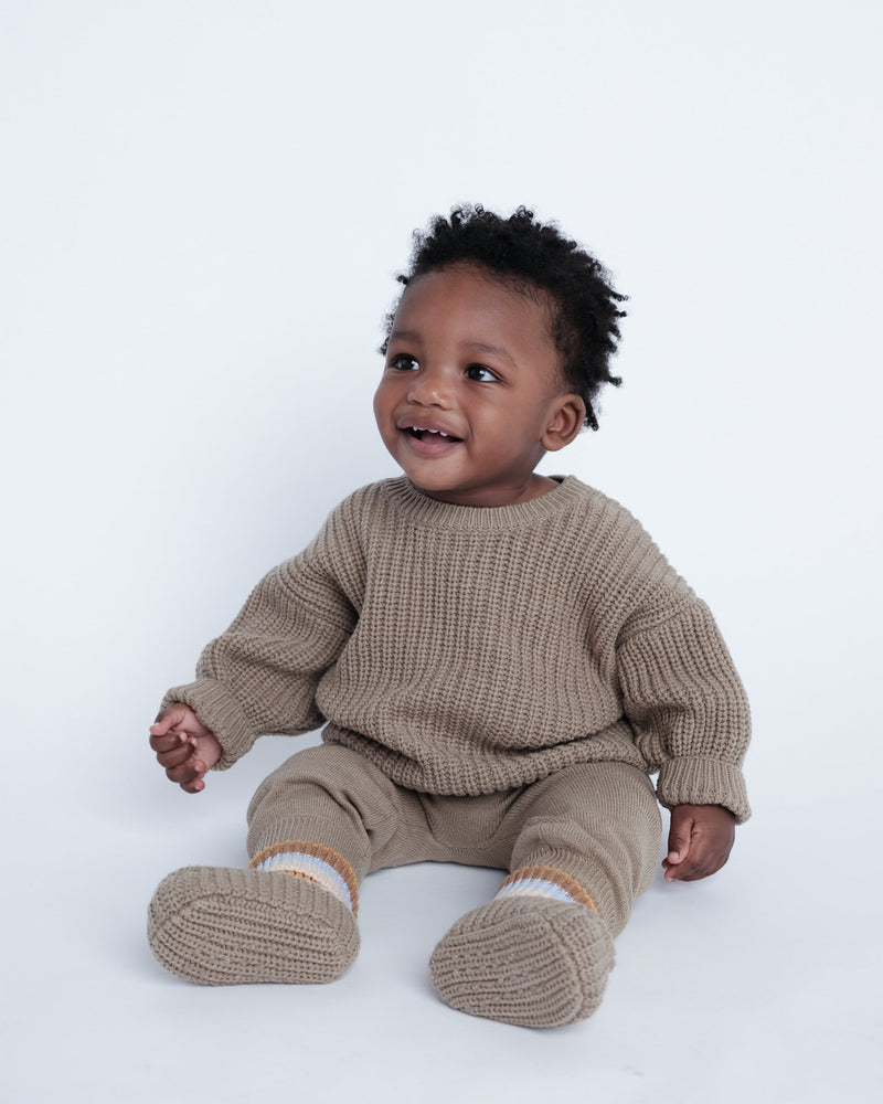 7AM Enfant - Boxy Sweater - Chunky