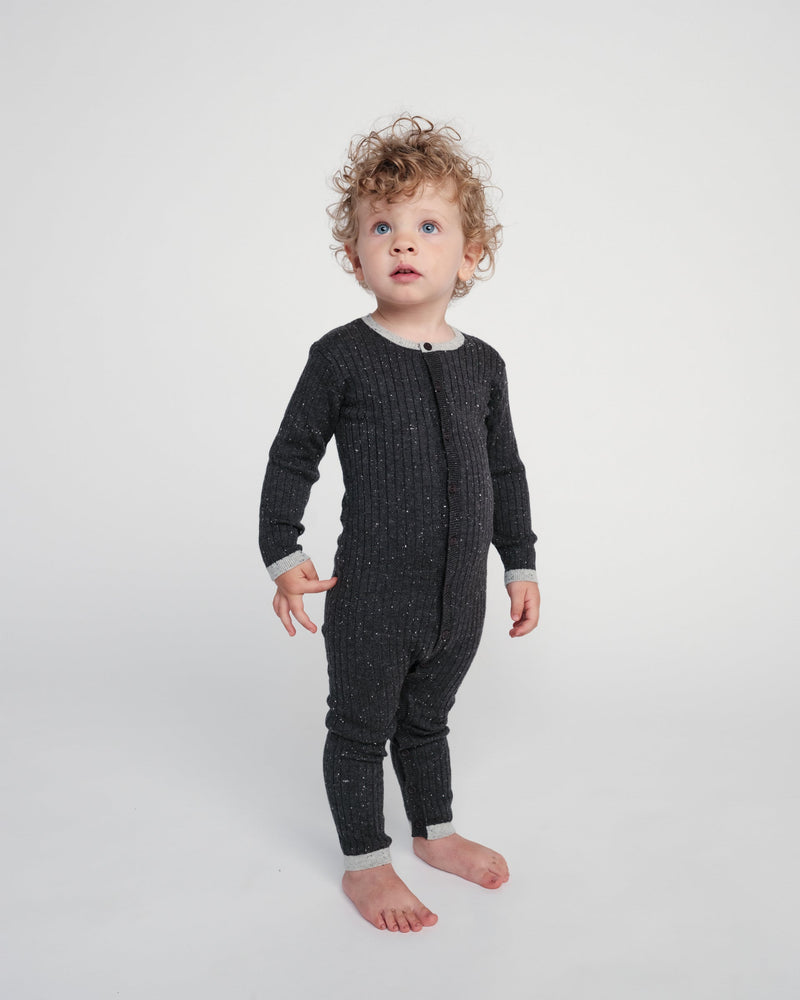 7AM Enfant - Long Sleeve Jumpsuit No Footie - Hug Me
