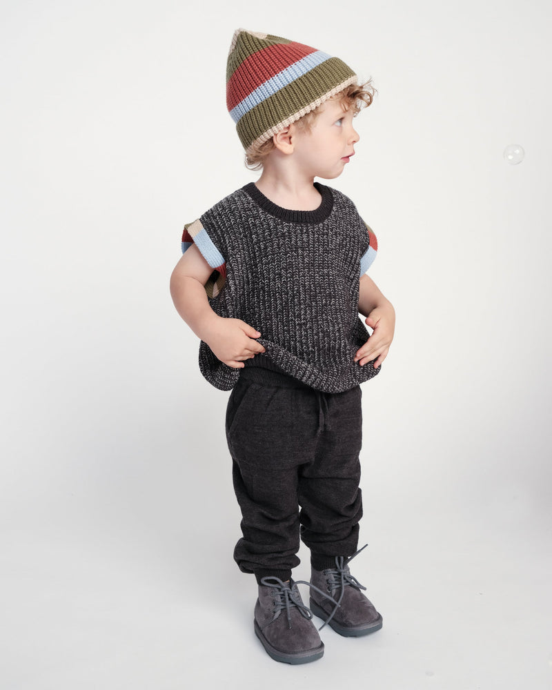 7AM Enfant - Joggers côtelés épais