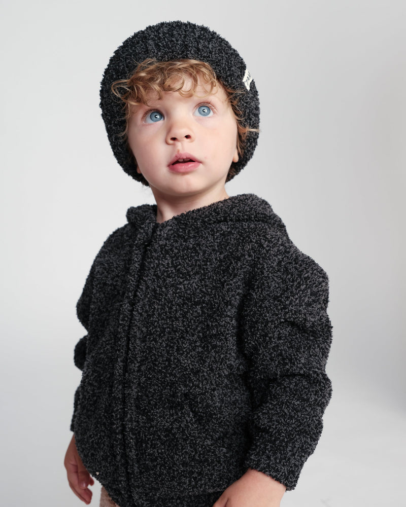 7AM Enfant - Two-Tone Ribbed Beanie - Fuzzy