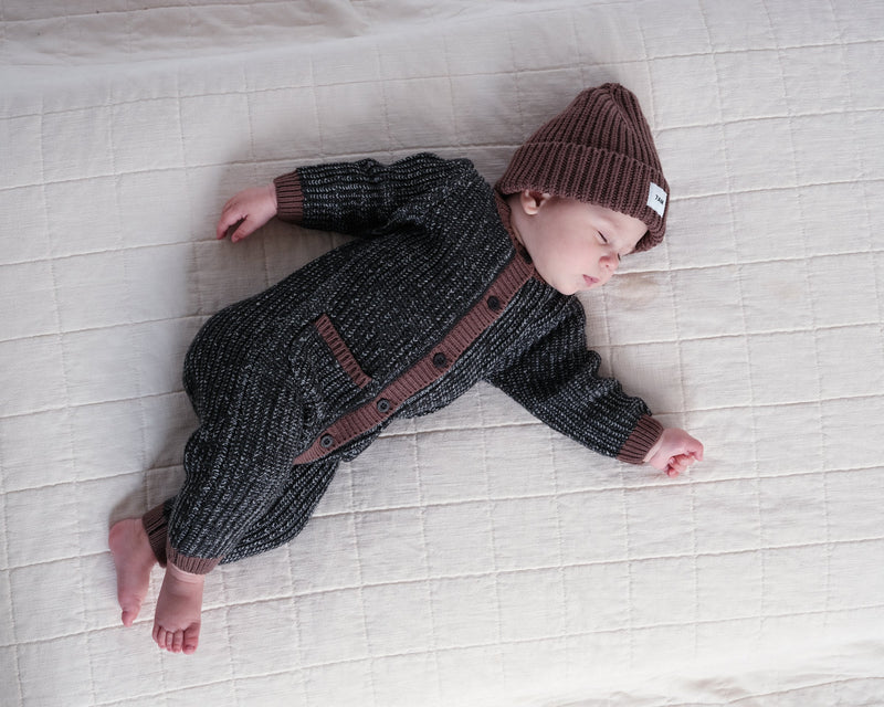 7AM Enfant - Long Sleeve Jumpsuit - Chunky