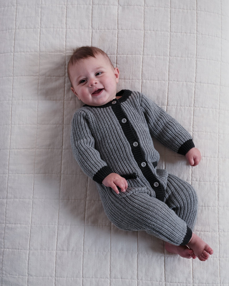 7AM Enfant - Long Sleeve Jumpsuit - Chunky