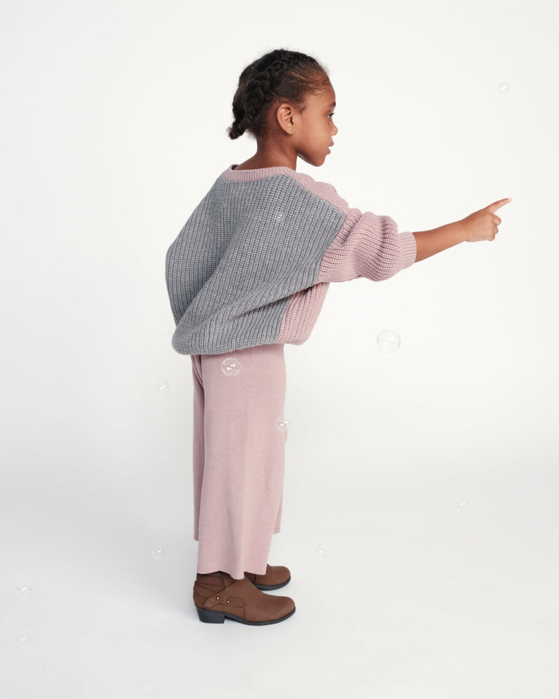 7AM Enfant - Pantalon côtelé ample - Chunky