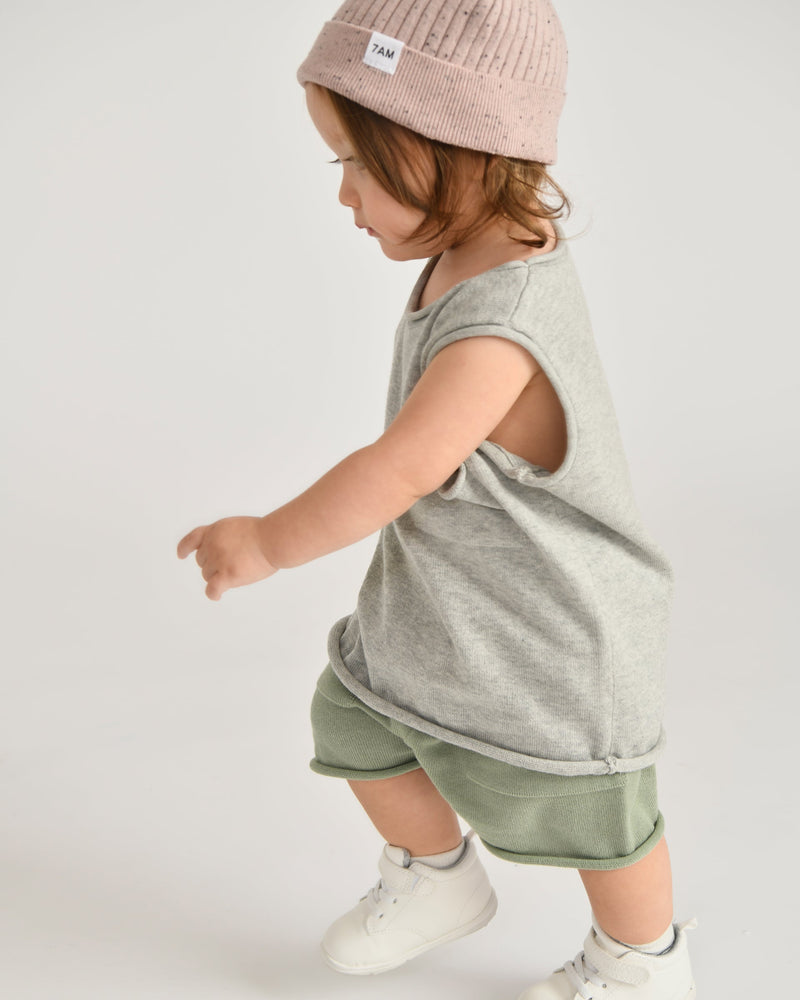 7AM Enfant - Débardeur boxy en coton