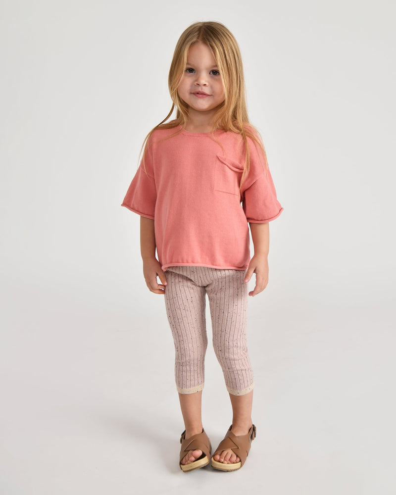 7AM Enfant - Boxy Cotton Tee Pocket
