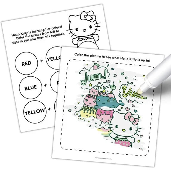Imagine Ink - Hello Kitty Magic Ink Coloring Book (12 Pages)