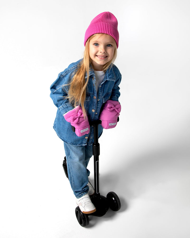 7AM Enfant - Manchons de scooter pour enfants - Nœuds