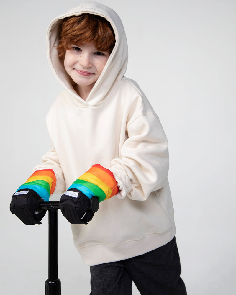 7AM Enfant - Moufles de trottinette pour enfants - Rainbow