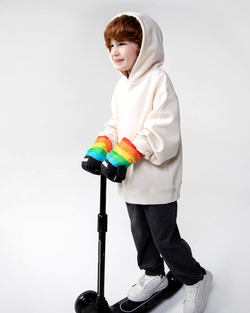 7AM Enfant - Moufles de trottinette pour enfants - Rainbow