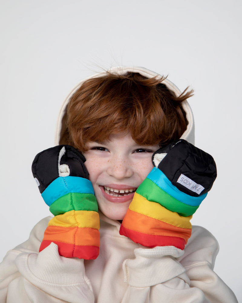 7AM Enfant - Moufles de trottinette pour enfants - Rainbow