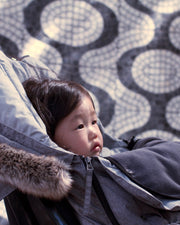 7AM - Le Sac Igloo Mother & Baby Black