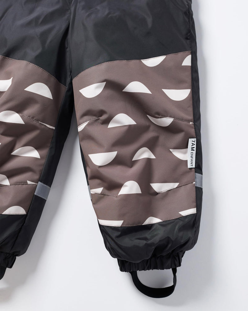 7AM - Ski Pants - Prints Mother & Baby Print Black 3 - 4T