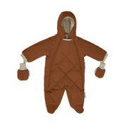 7AM - Snow Jumpsuit - Benji Plush Mother & Baby Rose Dawn 3 - 6M