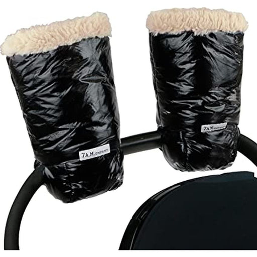 7AM - Warmmuffs - Polar Mother & Baby Black Polar