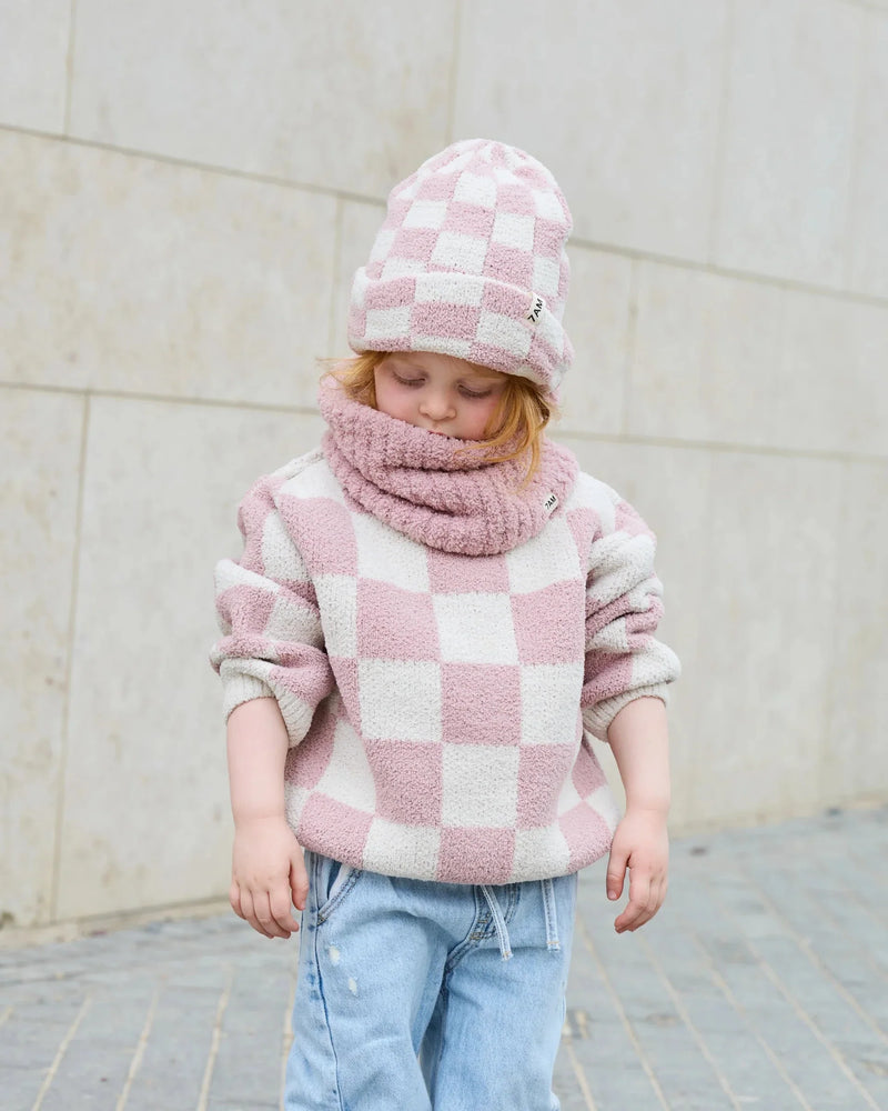Beanie - Checkers Fuzzy