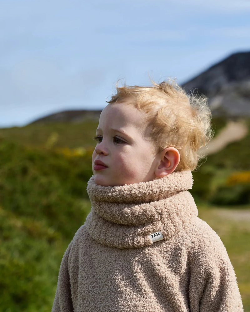 Ribbed Neck Gaiter - Fuzzy