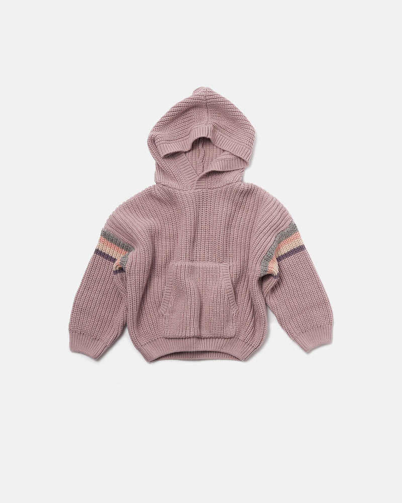 7AM Enfant - Pull épais à capuche - Chunky