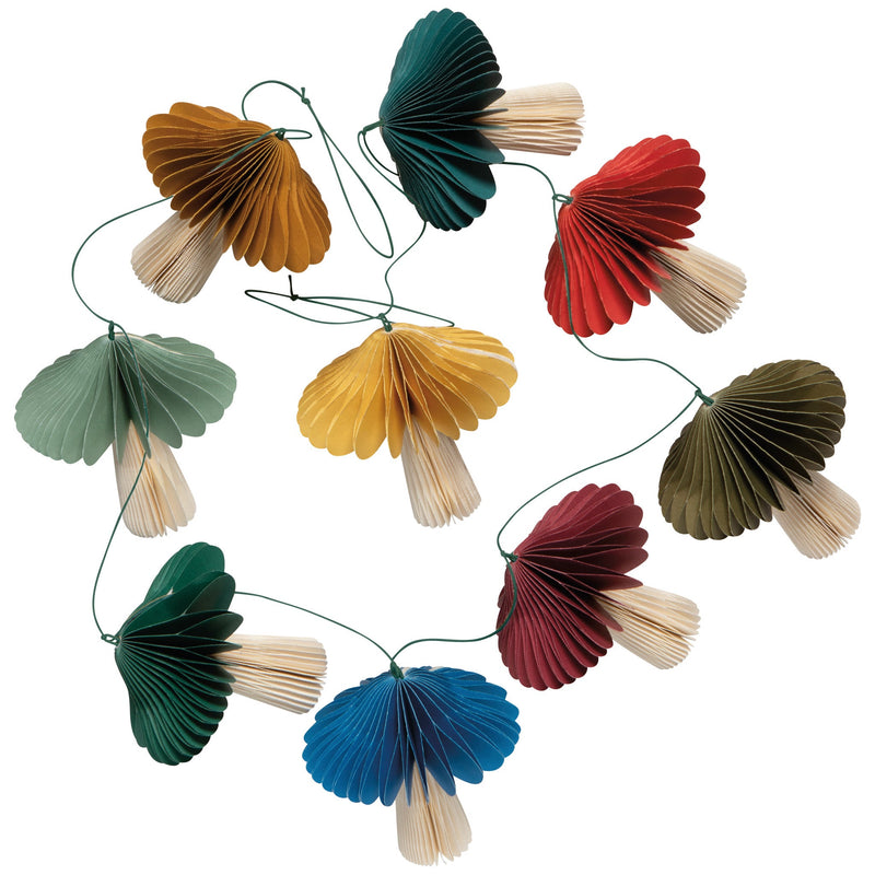 Danica - Mushroom Gems Honeycomb Paper Garland