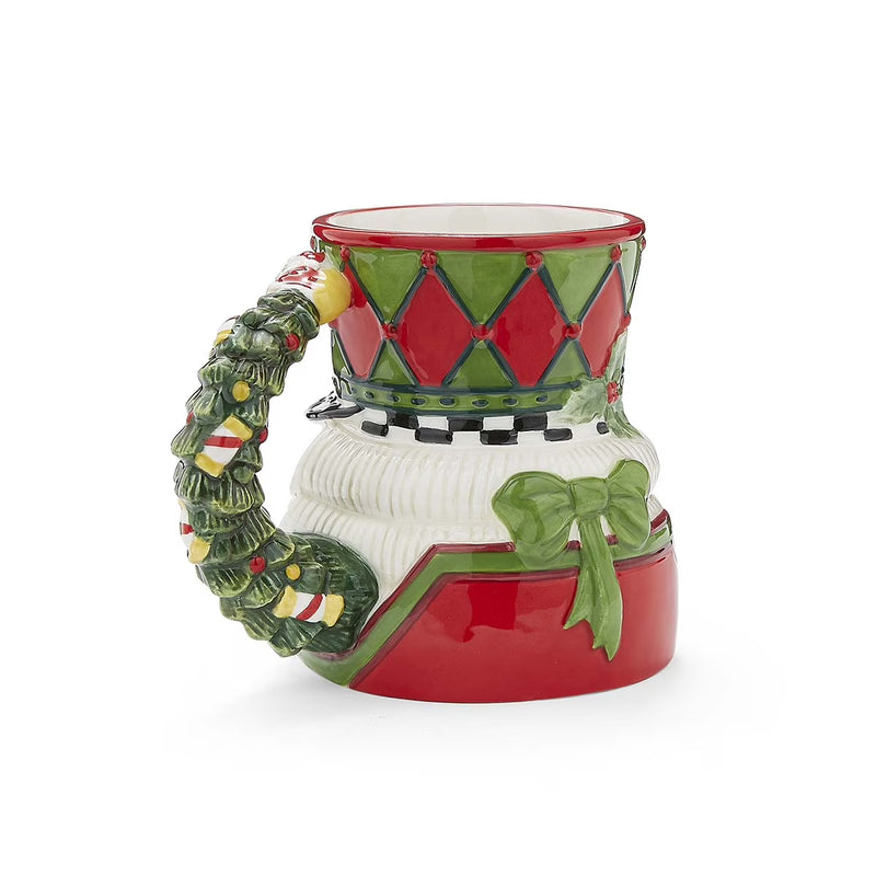 Spode - Black & White Figural - Nutcracker Toby Mug | 5.6 in / 14.2 cm