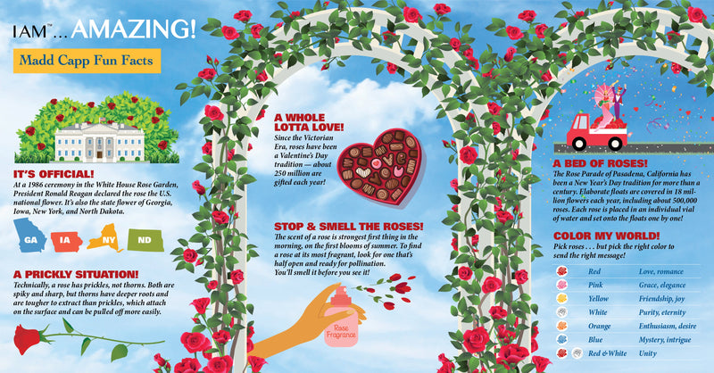 Madd Capp Puzzles – I Am Rose Jigsaw Puzzle | 350 Pieces – educational Fun Facts insert
