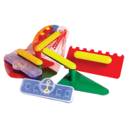 BEACH TROWELS AND LEVEL SET