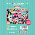 Eurographics - Puzzle 1000 pièces - Palette de maquillage - Boîte en fer blanc