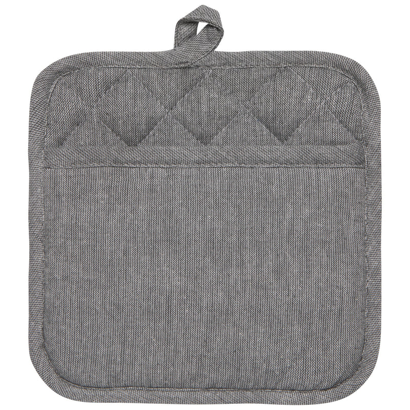 Now Designs - Slate Silicone-Cotton Pocket Potholder