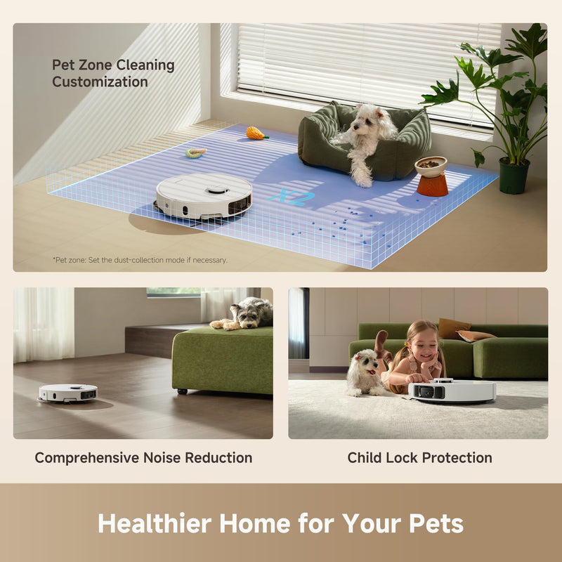 Dreame L40 Ultra Gen 2 RLL53SE Robot Vacuum and Mop, White
