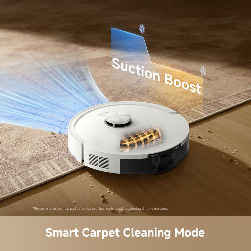 Dreame D20 Air Plus RLF41GD Robot Vacuum and Mop, White
