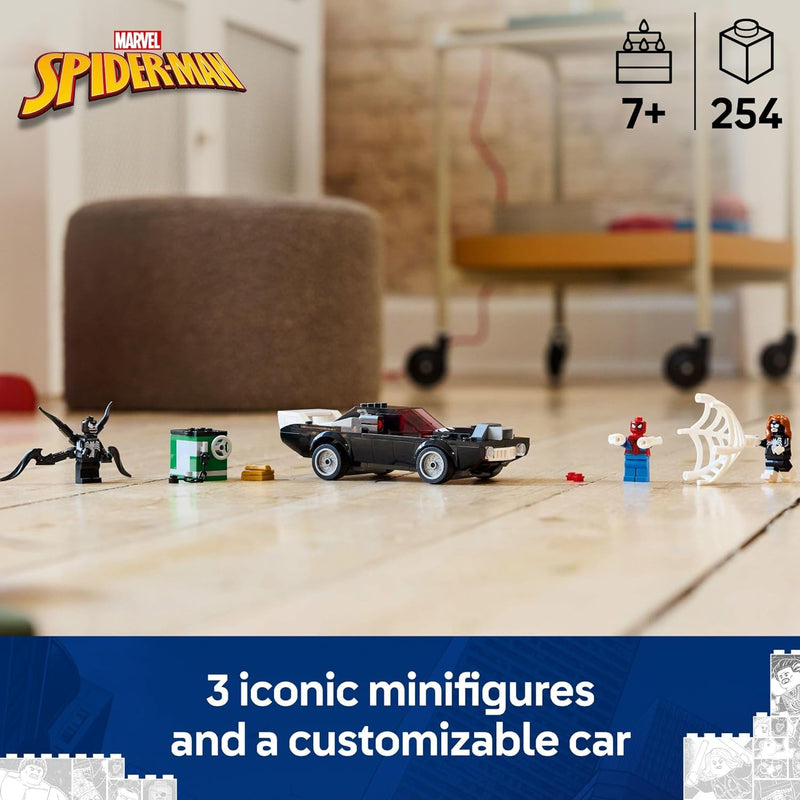 LEGO - 76309 - MARVEL - Spider - Man Vs. Venom Muscle Car - 254 Pc