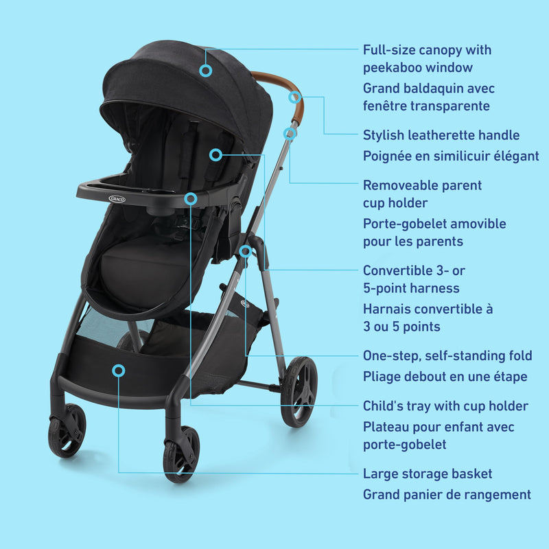 Graco - Modes Trio Travel System - Riordan