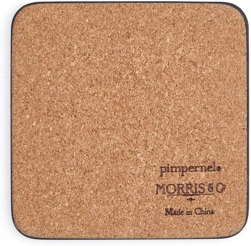 William Morris & Co - Coasters S/6 4 in × 4 in-4 × 4 in