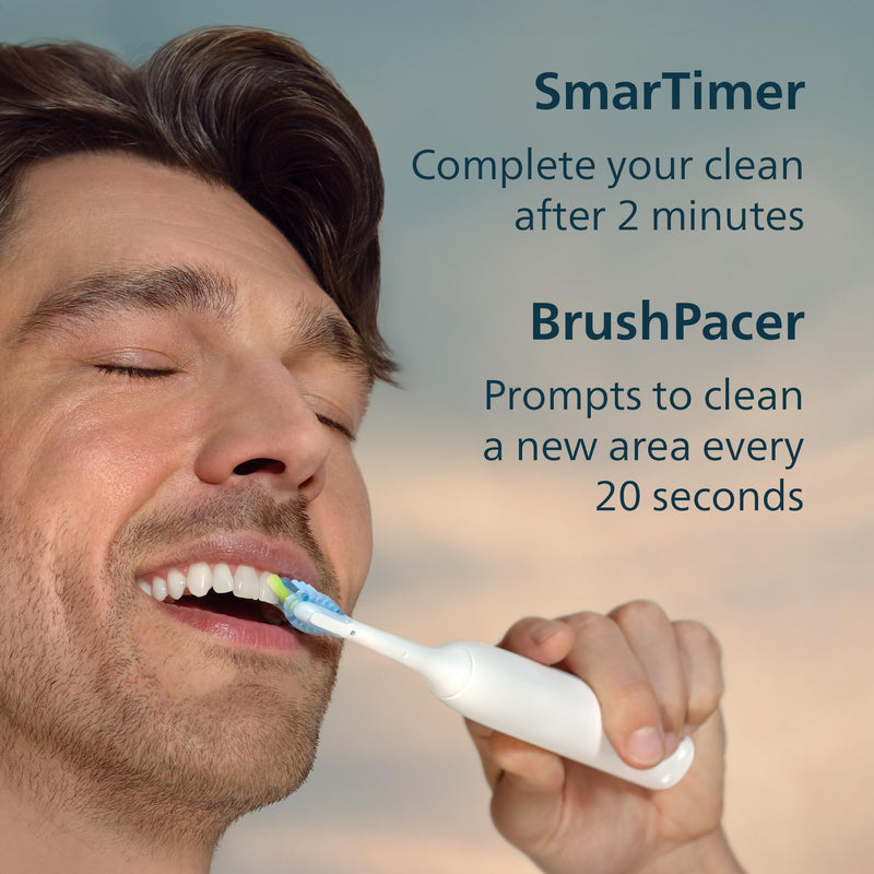 Philips Sonicare 5950 Electric Toothbrush HX7130/03, White