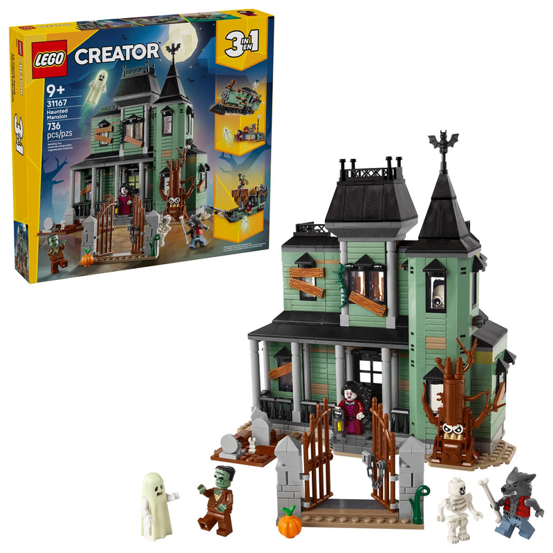 LEGO Creator 3 in 1 Haunted Mansion 31167