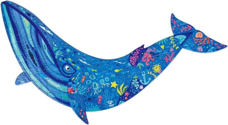 Hape - Whale Bright Ground Puzzle - 200 Pieces