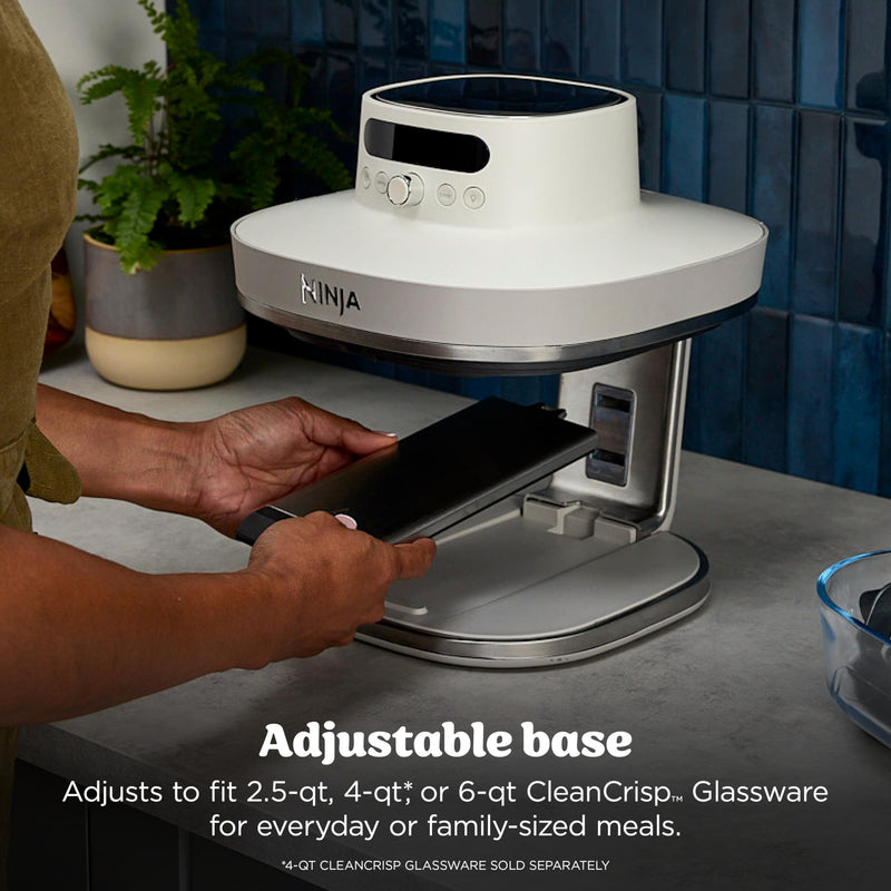 Ninja Crispi Pro Glass Air Fryer AS101CLG, Bone