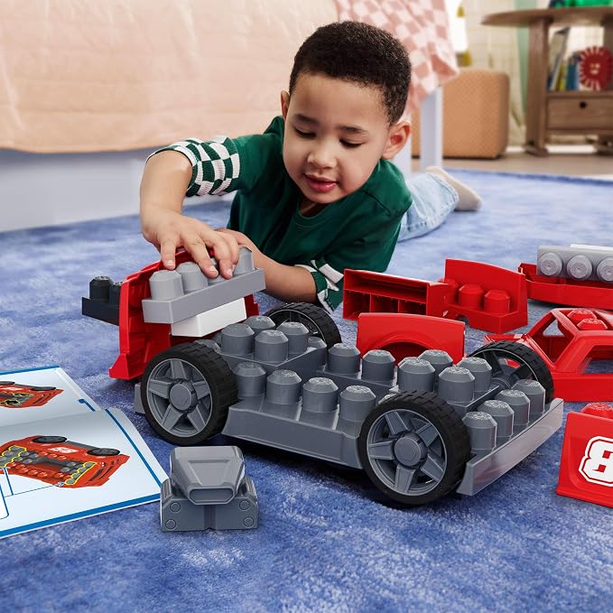 MEGA BLOKS - Ensemble de construction Voiture de course, 26 pièces