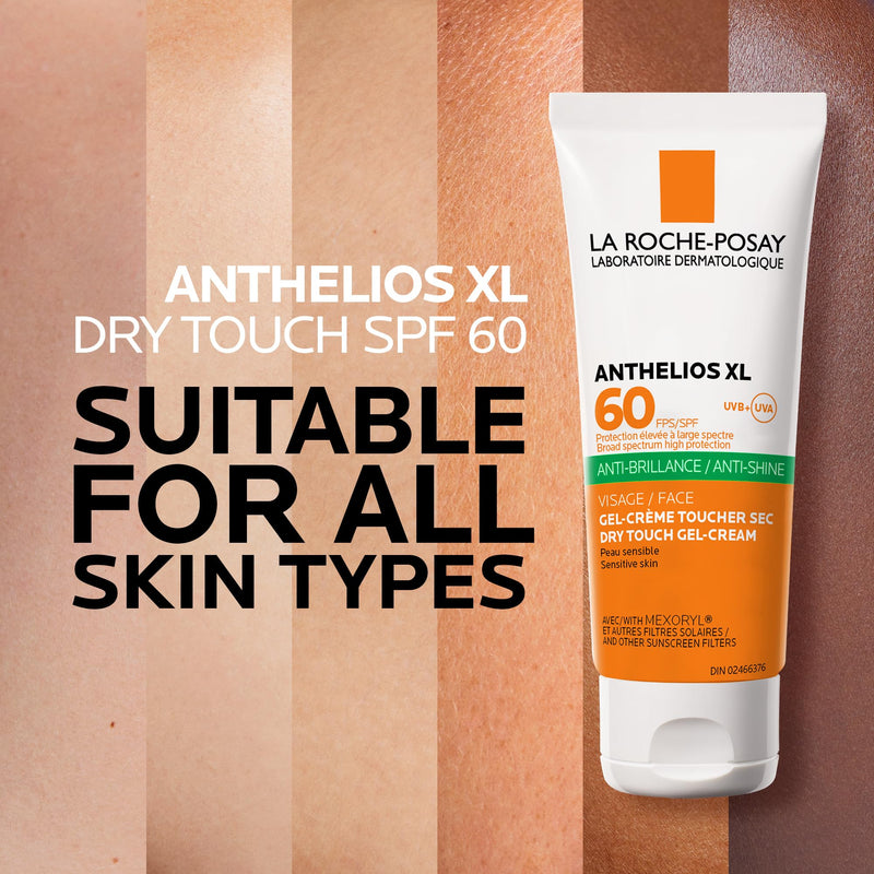 La Roche-Posay - Anthelios Dry Touch Anti-Shine Sunscreen - SPF 60 - 50 mL
