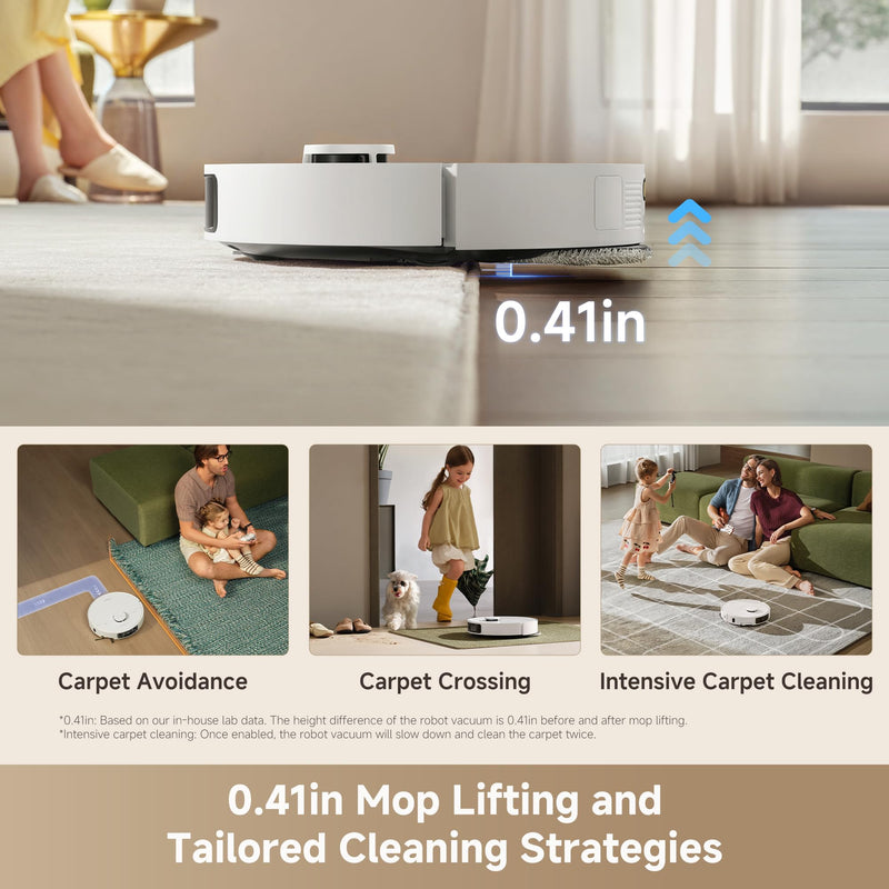 Dreame L40 Ultra Gen 2 RLL53SE Robot Vacuum and Mop, White