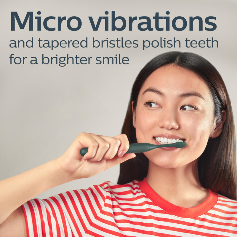 Philips One by Sonicare Rechargeable Toothbrush HY1200/28, Green